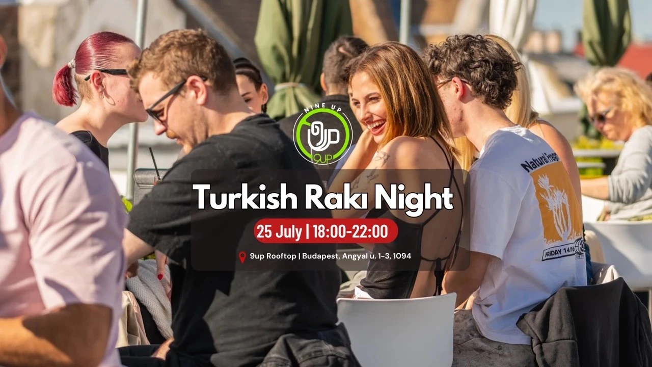 Turkish Rakı Night | 9up Rooftop